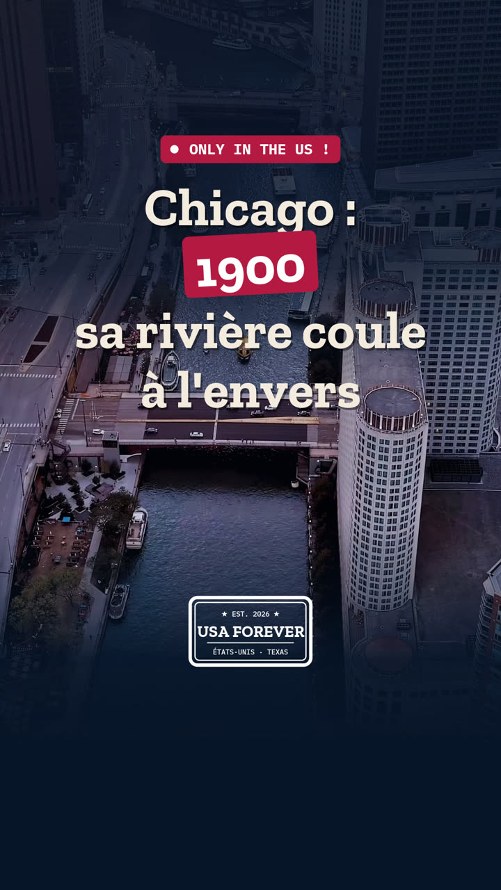 Chicago : depuis 1900, sa rivière coule à l'envers