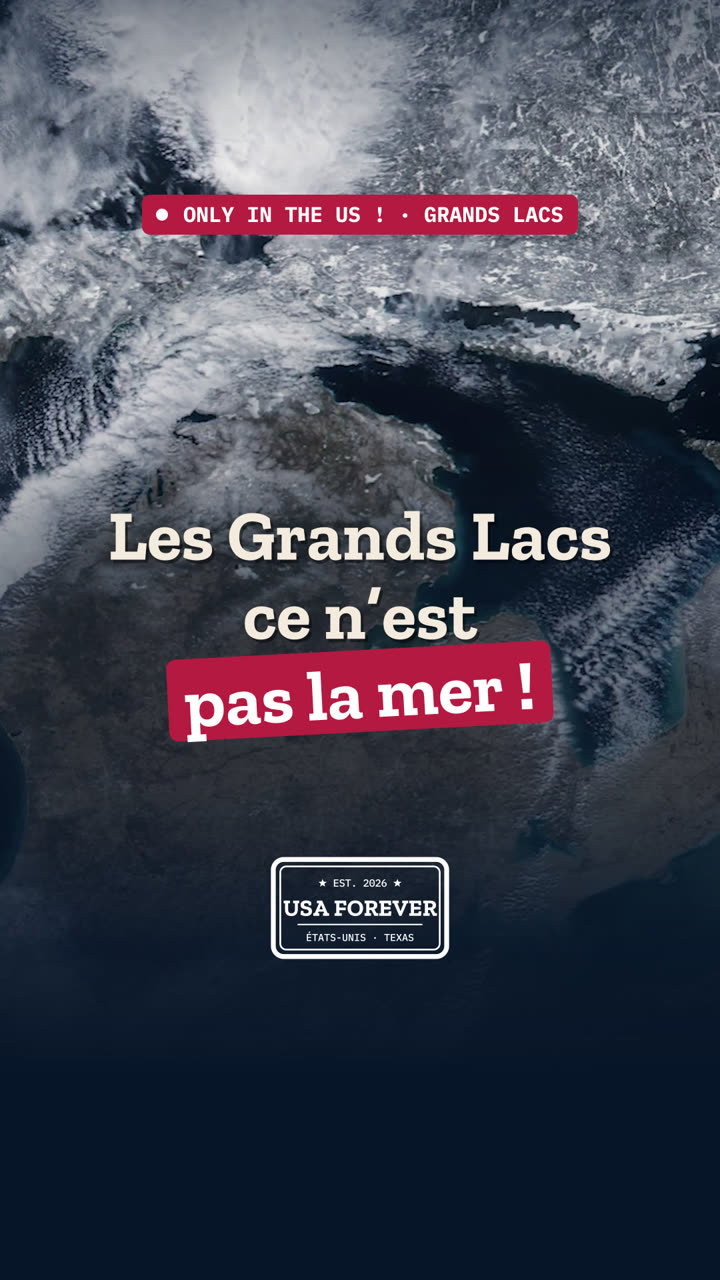 Les Grands Lacs, ce n'est pas la mer : 21 % de l'eau douce de surface du monde