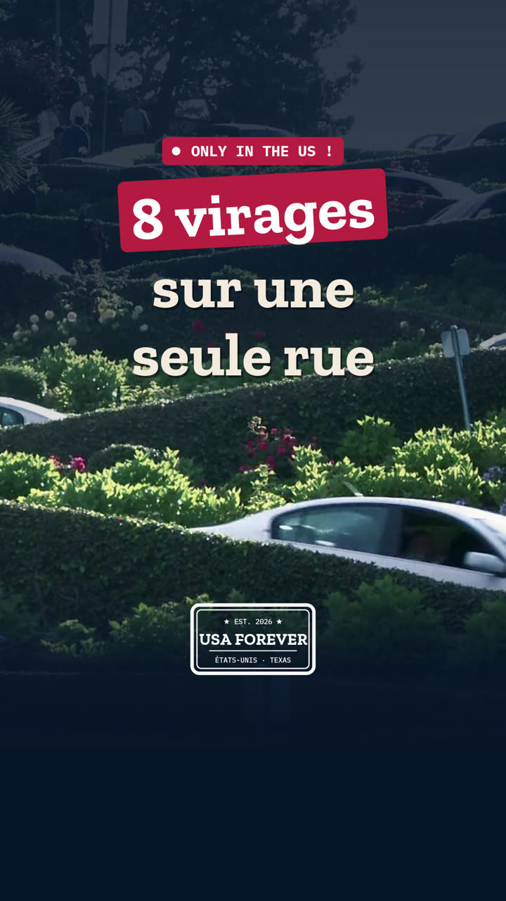 Aux États-Unis, une rue fait huit virages en épingle… et une voisine lui dispute le titre