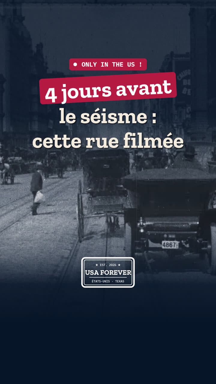 Quatre jours avant le séisme, quelqu'un a filmé cette rue