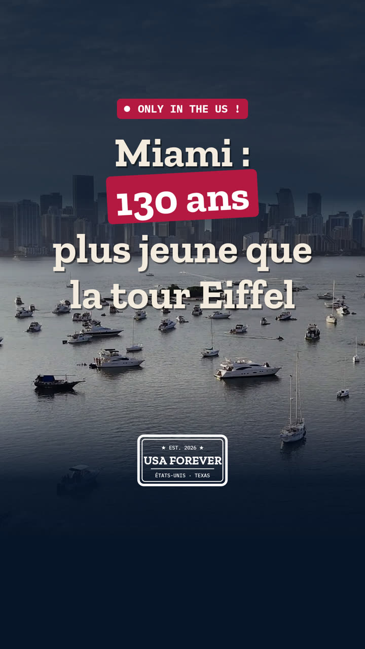 130 ans : Miami est plus jeune que la tour Eiffel