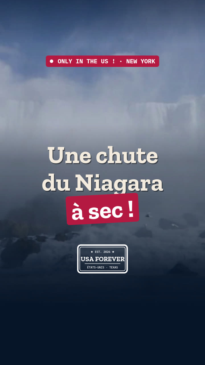 Niagara : en 1969, les Américains ont coupé leur chute