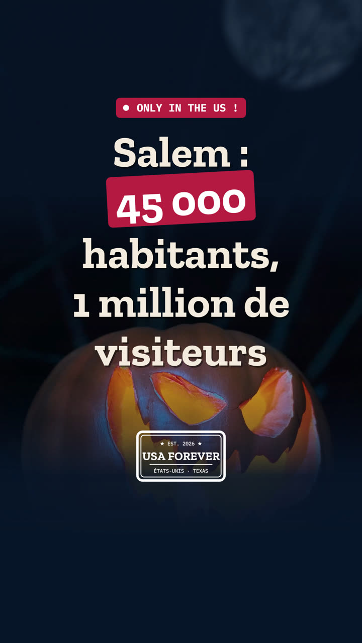 Salem : 45 000 habitants, plus d'un million de visiteurs en octobre